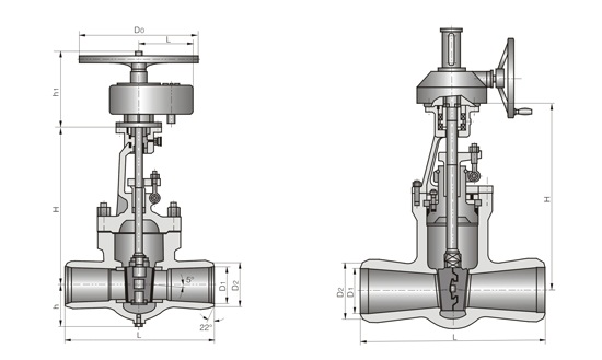 Welding gate valve manufacturer