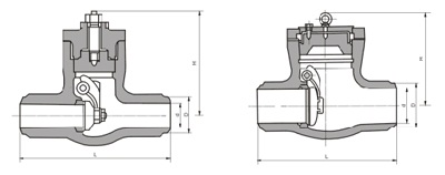 Price of power station check valve