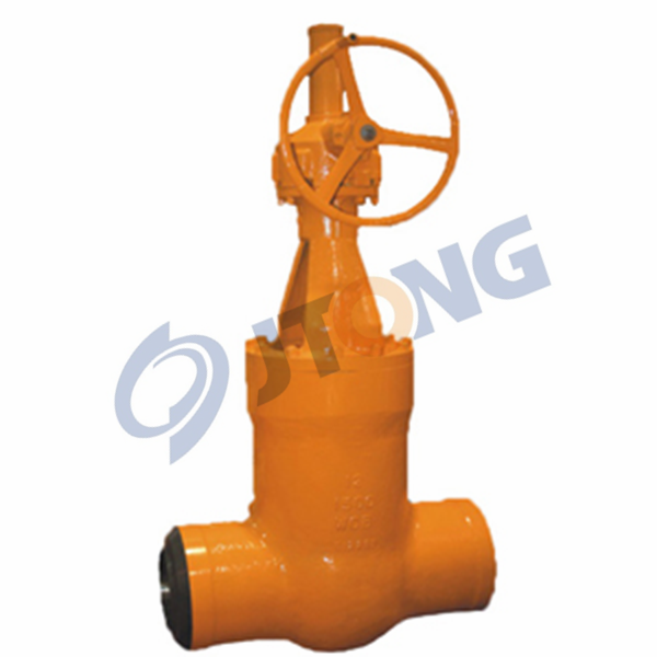 Welding gate valve