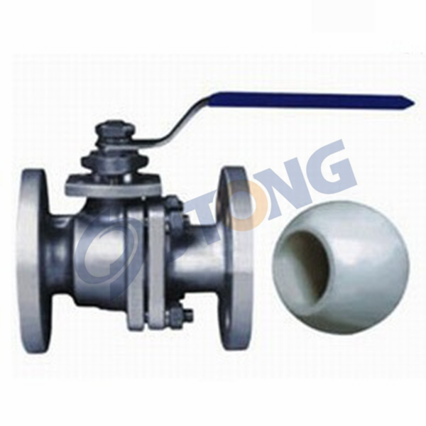 Ceramic ball valve