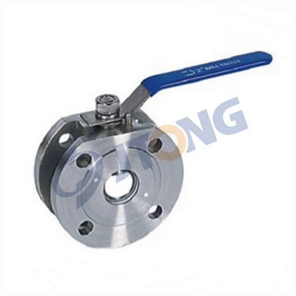 Clamp on ball valve Q71F