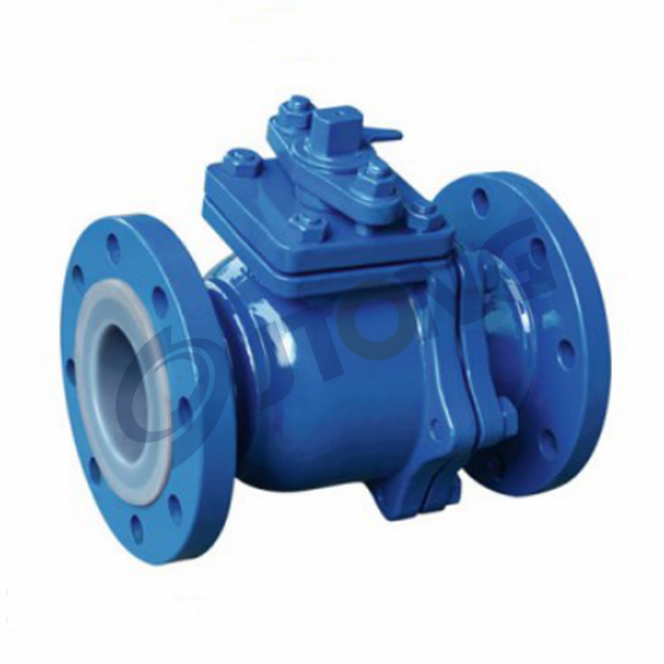 Fluorine lined ball valve Q41F46