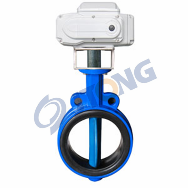 Electric clamp type soft seal butterfly valve D971X